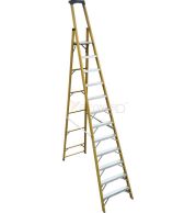 Model No. F8100 Fibreglass Ladder with Moulded Top for Electrical, Home and Commercial Access Use, Professional Insulated Ladder for Maintenance, Storage and Installation Tasks 